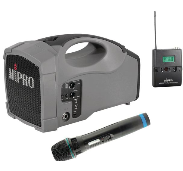 Sono portable MA101B avec ou sans micro - Mipro