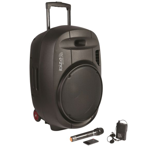 Sonorisation portable autonome PORTVHF-MKII-TWS - Ibiza Sound