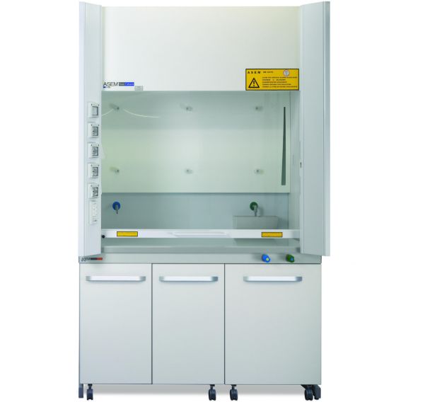 Sorbonne ICP plan en grès étiré avec bénitier et robinet EF - Asem