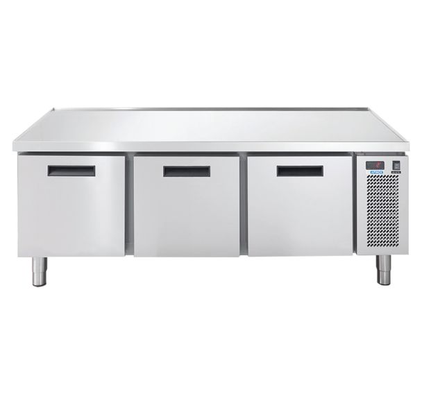 Soubassement réfrigéré GN1/1 négatif, 3 tiroirs LINEAR SNACK+LINSN+ 703 BTS1