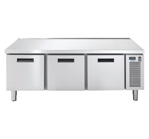 Soubassement réfrigéré GN1/1 négatif, 3 tiroirs LINEAR SNACK+LINSN+ 703 BTV1