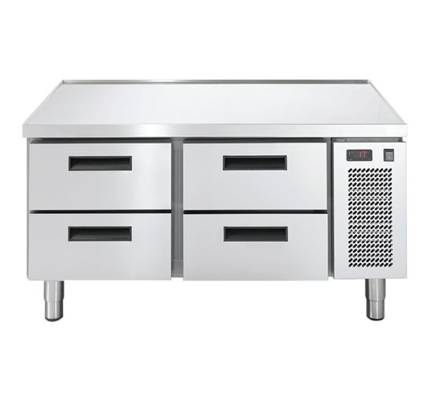 Soubassement réfrigéré GN1/1 négatif, 4 tiroirs LINEAR SNACK+LINSN+ 702 BTS2