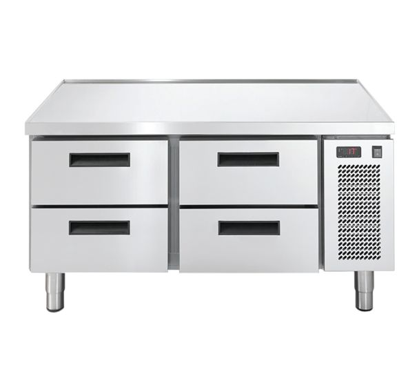 Soubassement réfrigéré GN1/1 négatif, 4 tiroirs LINEAR SNACK+LINSN+ 702 BTV2
