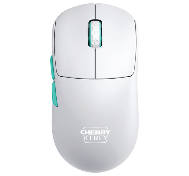 Souris de gaming sans fil symétrique ultra-légère Xtrfy M68 Blanc - Cherry
