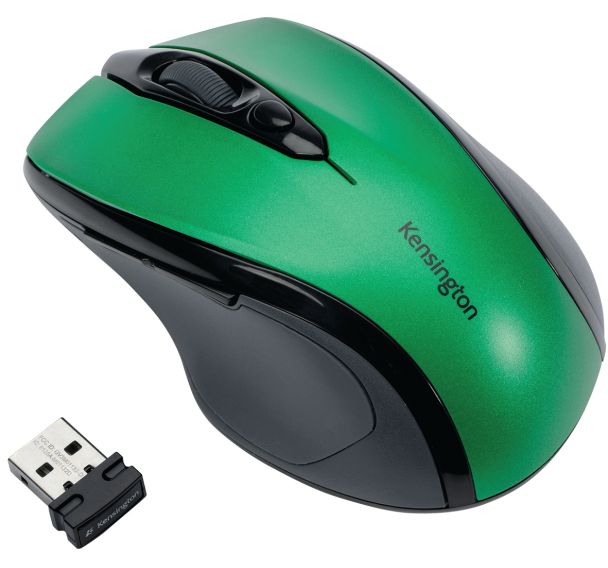 Souris sans fil Pro Fit, taille M - Vert émeraude