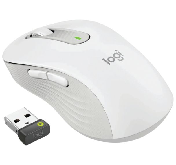 Souris sans fil Signature M650 L pour les entreprises Blanc - Logitech