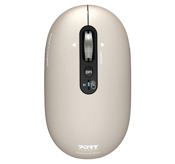 Souris sans fil rechargeable Bluetooth Pure Color 910504 Port Designs