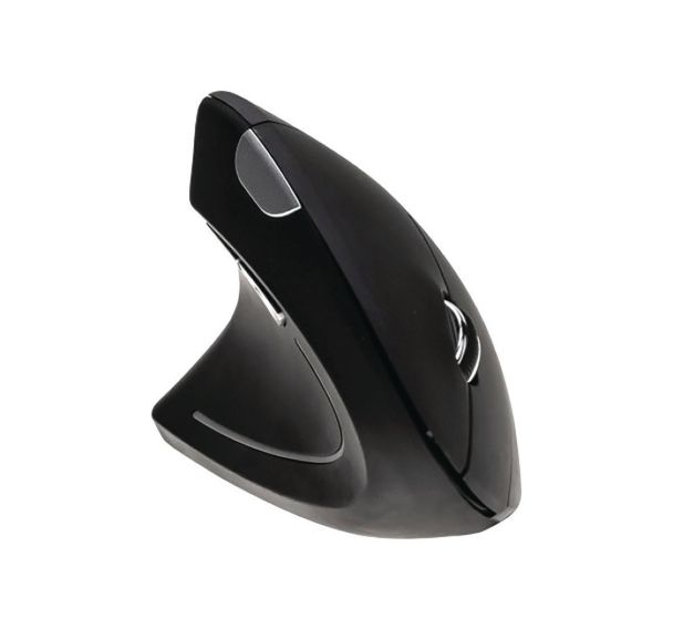 Souris verticale gaucher V150WG sans fil noire confortable