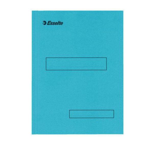 Sous-Dossier 2 rabats - Bleu - A4 - Esselte