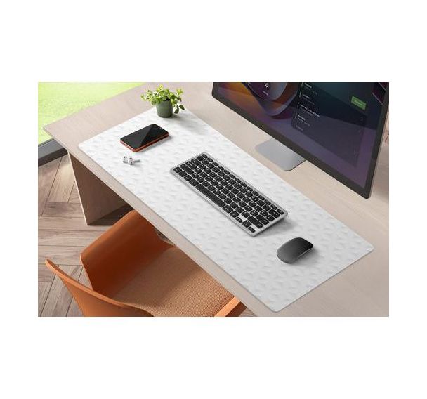 Sous-main 900 Gris clair Cubes -