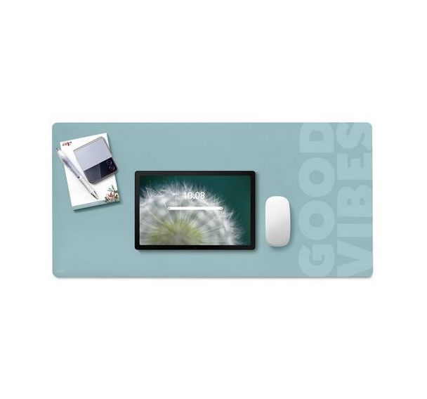 Sous-main 900 Vert d'eau Good Vibes -