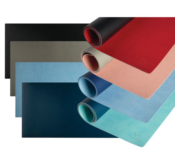 Sous-main souple pu bicolore - lot de 16 assortis - Exacompta