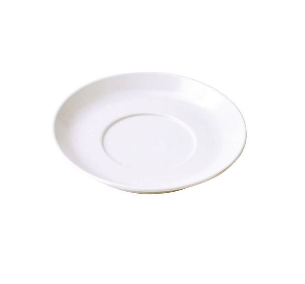 Sous-tasse à café mélamine Ø 13 cm - blanc