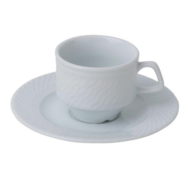 Sous-tasse café en porcelaine-Panama