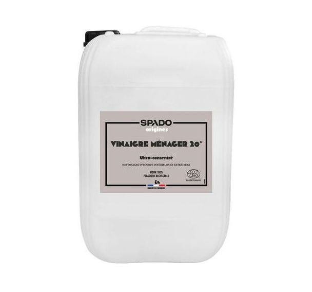 Spado Origines vinaigre blanc 20° ECOCERT 10L