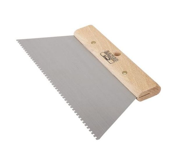 Spatule à encoller denture carrée - Bahco