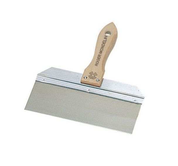 Spatule extra-souple pour lisser les enduits manche bois - Mondelin