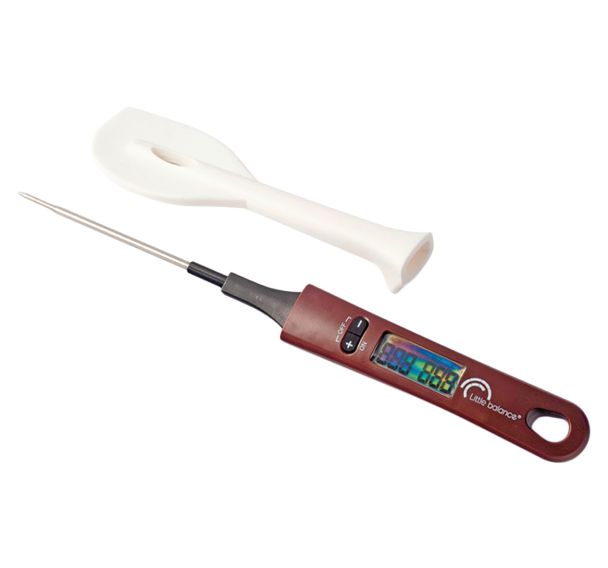 Spatule ronde et thermomètre 0/250 degrés