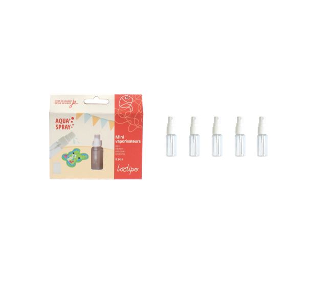 Spays 10 ml pour aqua perles - 9 x 2 cm - 5 pcs