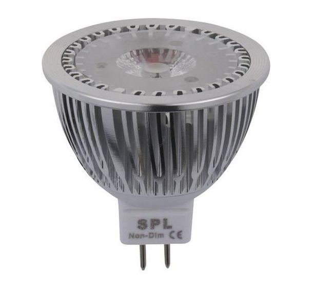 Spot LED à réflecteur GU5.3 MR16 non-dimmable - SPL