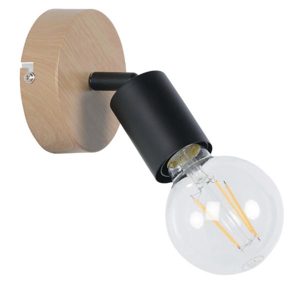 Spot métal Corep BERKLEY H11 cm naturel