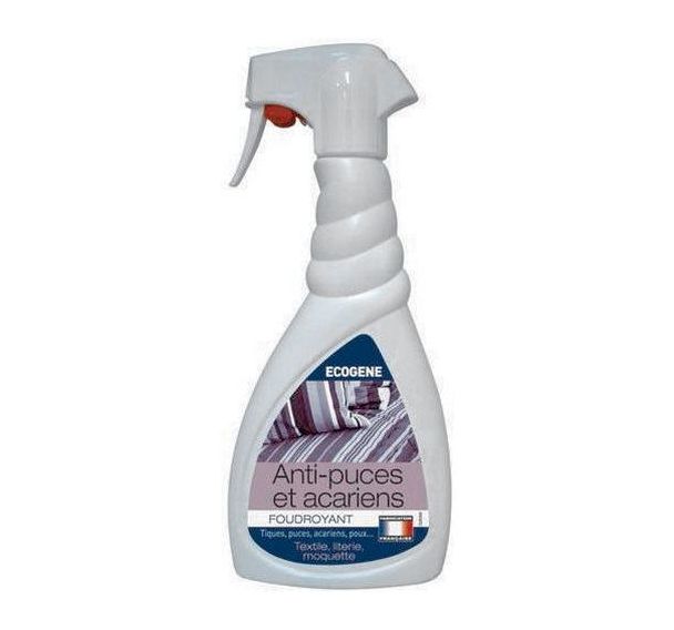 Spray foudroyant - anti-puces et acariens - 500 mL