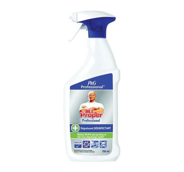 Spray nettoyant dégraissant désinfectant 750 mL