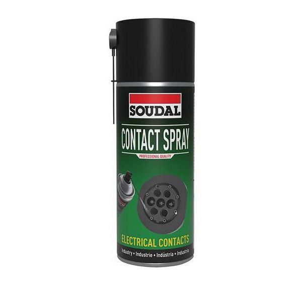 Spray nettoyant universel pour contacts électriques - Soudal
