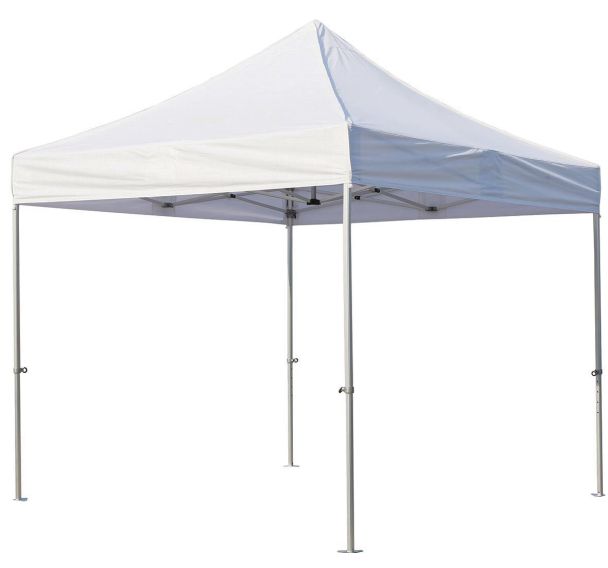 Stand parapluie réception alu toit polyester PVC Galop