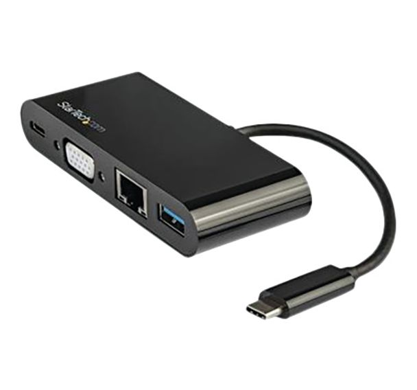 Station accueil USB C VGA USB 3 Ethernet 60W StarTech