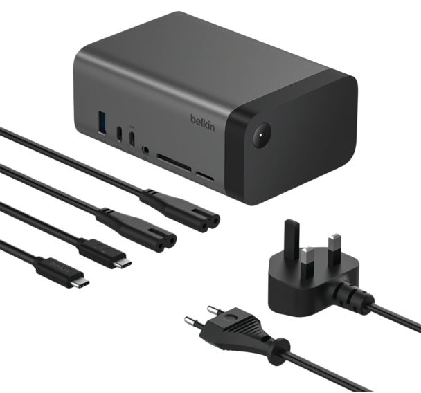 Station accueil USB C double HDMI 150W CONNECT 11 en 1 Pro Belkin