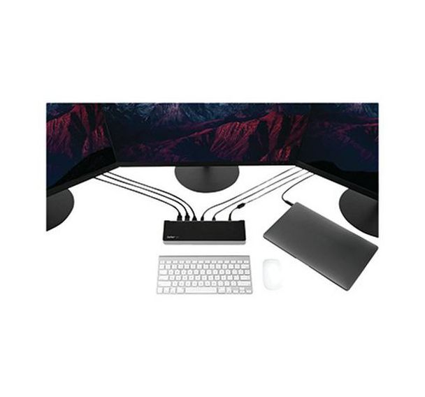 Station d'Accueil USB-C 4K, 100W PD, Hub 5x USB 5Gbps 3.2 - StarTech