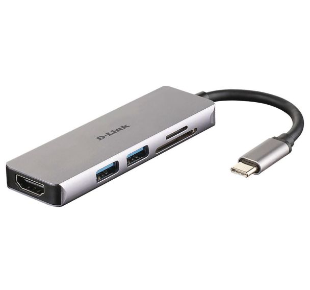 Station d'accueil Hub USB-C 5-en-1 DUB-M530 - D-Link