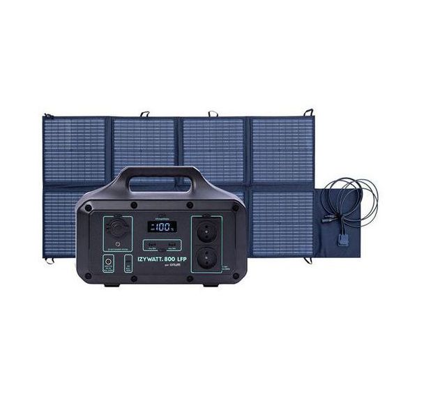 Station d'énergie portative Izywatt + panneau solaire 160W