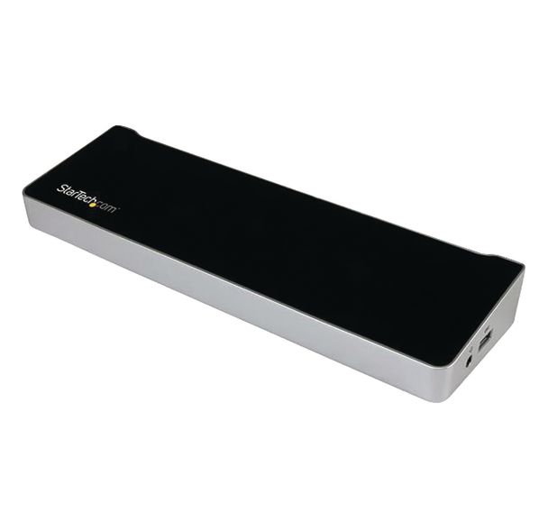 Station d'accueil USB 3.0 triple affichage pour ordinateur portable-4K