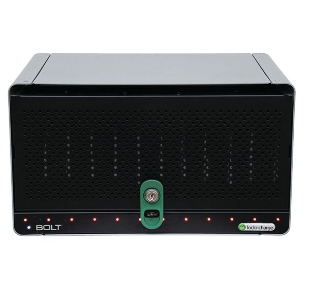 Station de charge Bolt 12 appareils mobiles USB-C vers USB-C - LocknCharge