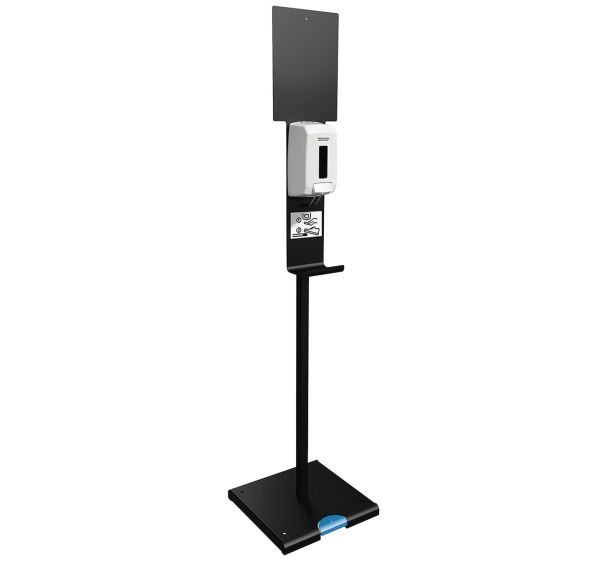 Station de désinfection des mains à pédale - 1.10 L - Sanimains