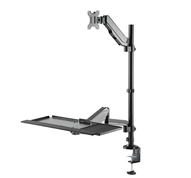 Station de travail DS90-325BL1 assis-debout écran 17-32'' - Neomounts