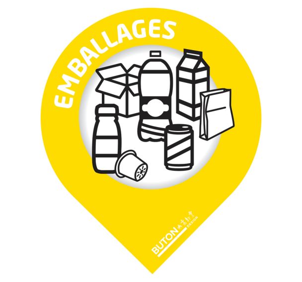 Stickers goutte adhésif - lot de 10 - BUTON DESIGN