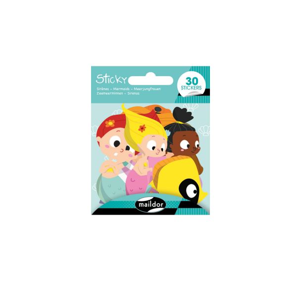 Sticky, Sirènes, 30 gommettes