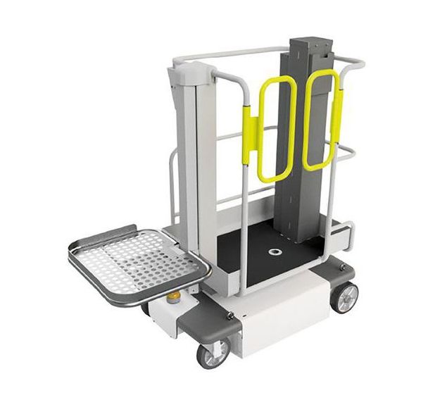 Stockpicker motorisé hauteur de travail de 4950?mm