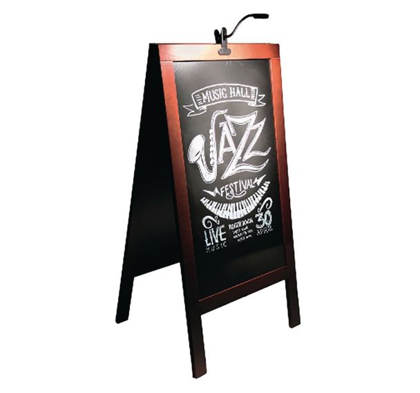Stop trottoir en bois 143x75,5x7 cm- deluxe-Securit