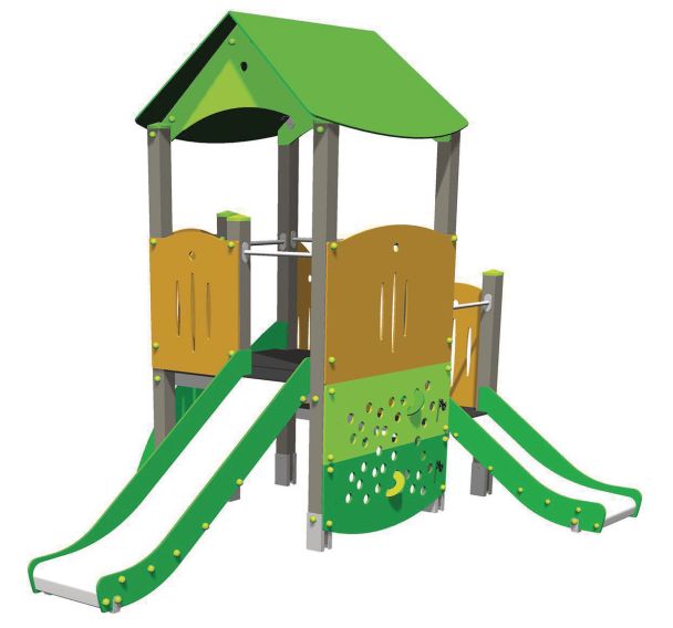 Structure 2 tourelles alu - Manutan Expert