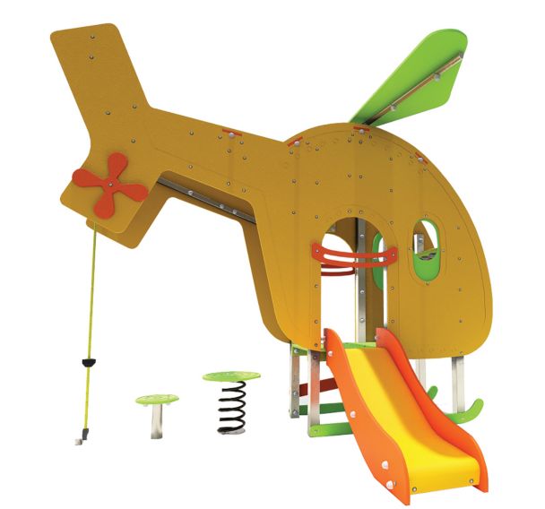 Structure Hélicoptère inox/polyéthylène