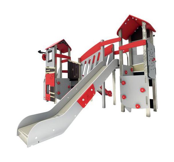 Structure LAND inclusive 2 tours mât de pompiers
