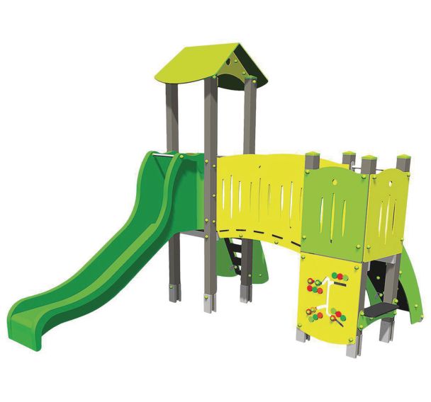 Structure de jeu extérieur aluminium Funny - Manutan Expert