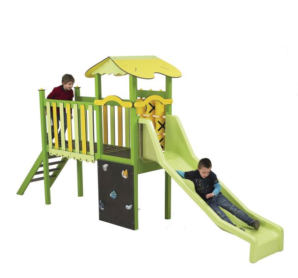 Structure jeu Le bambin alu gliss poly