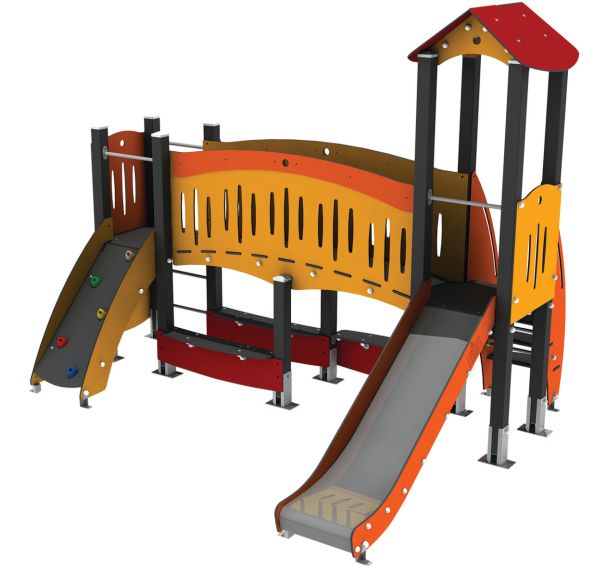 Structure pays des enfants alu/polyester HPL - Manutan Expert