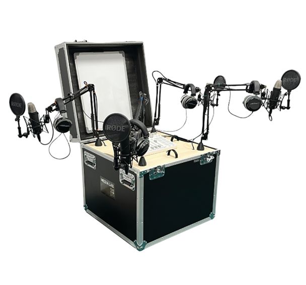 Studio WebRadio nomade tout en un Podcast - FabLab en kit