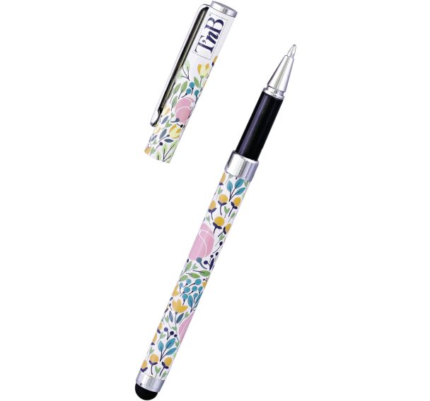 Stylet stylo tactile universel 2 en 1 flowers Exclusiv